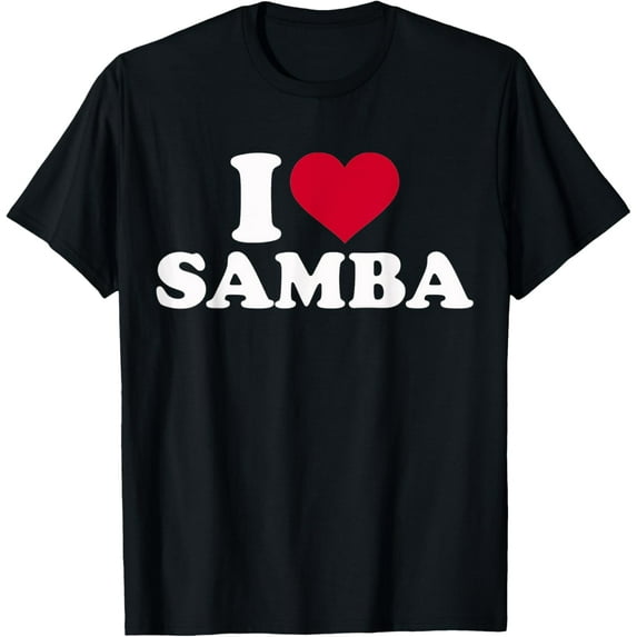 Playful Comfort Tee - I love Samba T-Shirt