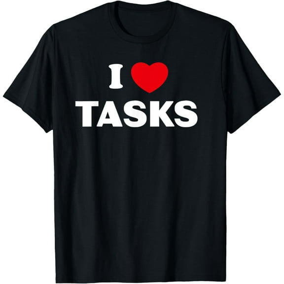 Playful Comfort Tee - I love heart - tasks T-Shirt