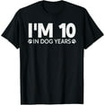 thumbnail image 1 of Playful Comfort Tee - I'm 10 In Dog Years Funny 70th Birthday 70 Years Old T-Shirt, 1 of 4