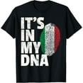 thumbnail image 1 of Playful Comfort Tee - IT'S IN MY DNA Italy Flag Italian Men Women Pride Gift T-Shirt, 1 of 4