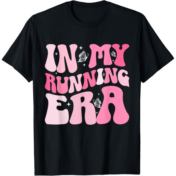Playful Comfort Tee - In My Running Era Runner Girls Cross Country Track Marathon T-Shirt