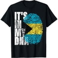 thumbnail image 1 of Playful Comfort Tee - It's In My DNA Bahamas Shirt Family Trip Gifts Bahamian Flag T-Shirt, 1 of 4