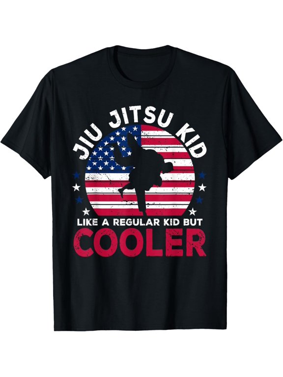 Playful Comfort Tee - Jiu Jitsu Kid Martial Art Funny American Brazilian Jiu-Jitsu T-Shirt