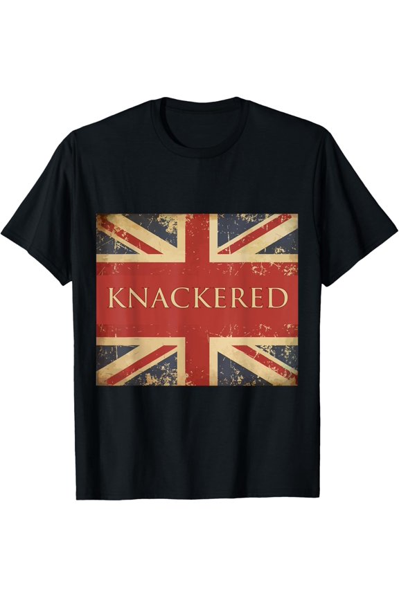 Playful Comfort Tee - Knackered England Apparel Union Jack Flag UK Slang British T-Shirt
