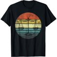 thumbnail image 1 of Playful Comfort Tee - Lawyer Gift Retro Sunset Scale of Justice Student Law School T-Shirt, 1 of 4
