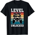 thumbnail image 1 of Playful Comfort Tee - Level 23 Unlocked 23 Year Old Gamers 23rd Birthday Gaming T-Shirt, 1 of 4