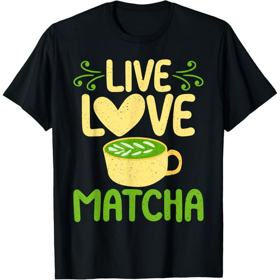 Playful Comfort Tee - Live Love Matcha T-Shirt