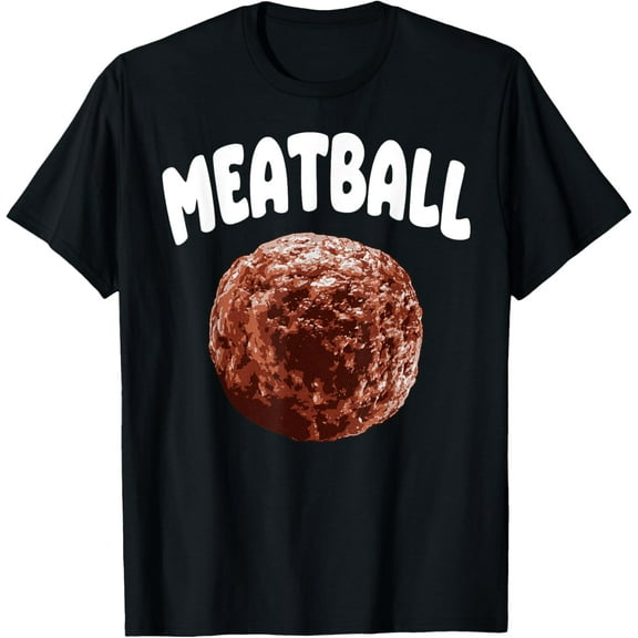 Playful Comfort Tee - Meatball Italian Food Funny T-Shirt