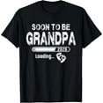 thumbnail image 1 of Playful Comfort Tee - Mens Soon To Be Grandpa 2026 Promoted to Grandpa 2026 T-Shirt, 1 of 4
