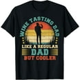 thumbnail image 1 of Playful Comfort Tee - Mens Wine Tasting Dad Like A Regular Dad Wine Tasting Fathers Day T-Shirt, 1 of 4