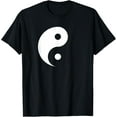 thumbnail image 1 of Playful Comfort Tee - Miftees Yin Yang T-Shirt - Black - Small - Unisex - Short Sleeve - Classic Fit - Imported, 1 of 4