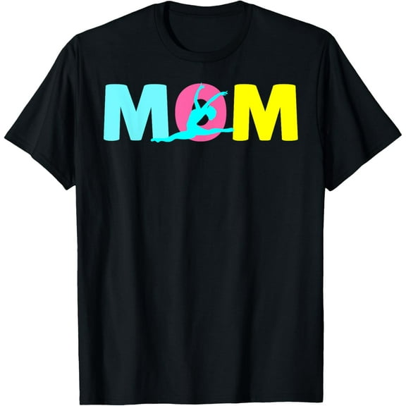 Playful Comfort Tee - Mom Little Gymnast Girl Birthday Gymnastics Themed Party T-Shirt