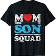 thumbnail image 1 of Playful Comfort Tee - Mom Son Squad Mother's Day Matching Sons Mother Son Mommy T-Shirt, 1 of 4