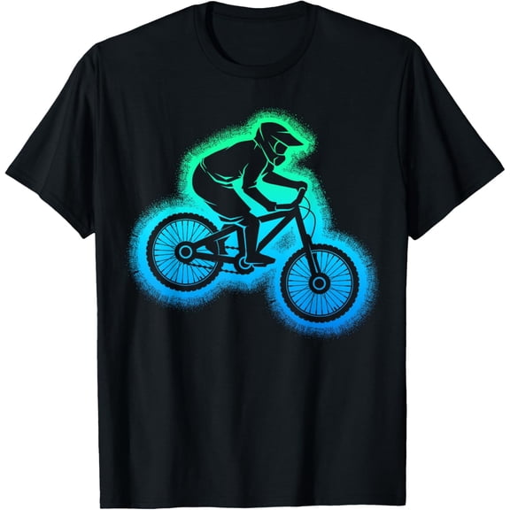 Playful Comfort Tee - Mountain Bike MTB Downhill Biking Cycling Biker Kids Boys T-Shirt
