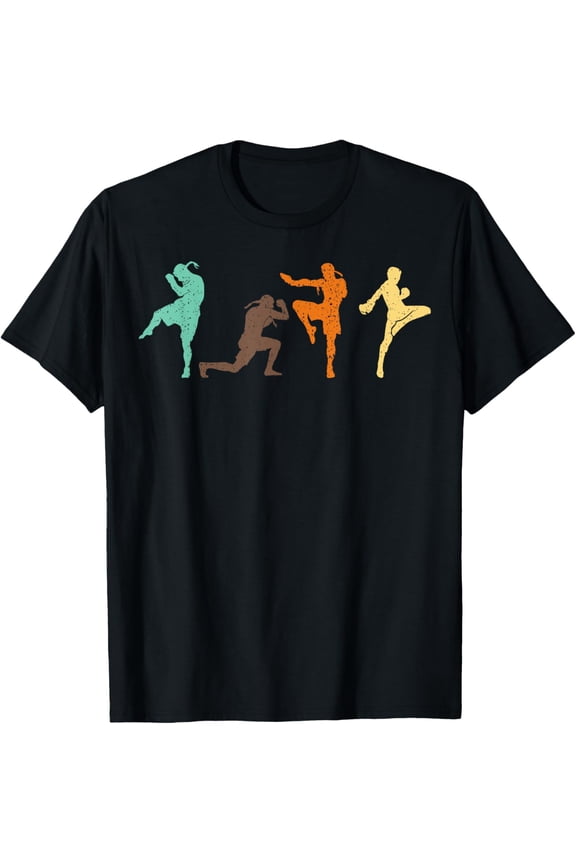 Playful Comfort Tee - Muay Thai Retro Vintage MMA Fighter Mixed Martial Art Combat T-Shirt