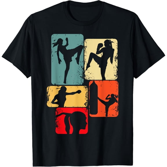 Playful Comfort Tee - Muay Thai Thai Boxes Girls Kids Women T-Shirt