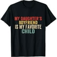 thumbnail image 1 of Playful Comfort Tee - My Daughter’s Boyfriend Is My Favorite Child T-Shirt, 1 of 4