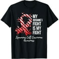 thumbnail image 1 of Playful Comfort Tee - My Husband’s Fight Squamous Cell Carcinoma Awareness T-Shirt, 1 of 4