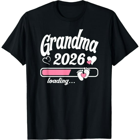Playful Comfort Tee - New Grandma - Grandma est. 2026 - Grandma To Be T-Shirt