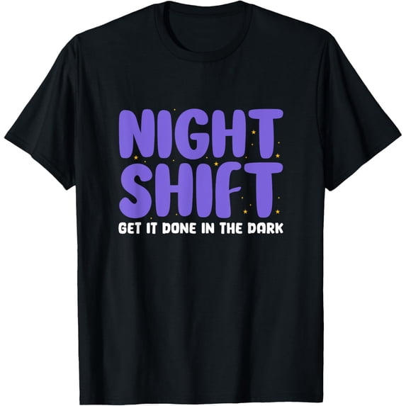 Playful Comfort Tee - Night Shift Worker Night Shifter Night Shift Job T-Shirt
