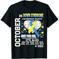 thumbnail image 1 of Playful Comfort Tee - October is Down Syndrome Awareness month T-Shirt, 1 of 4