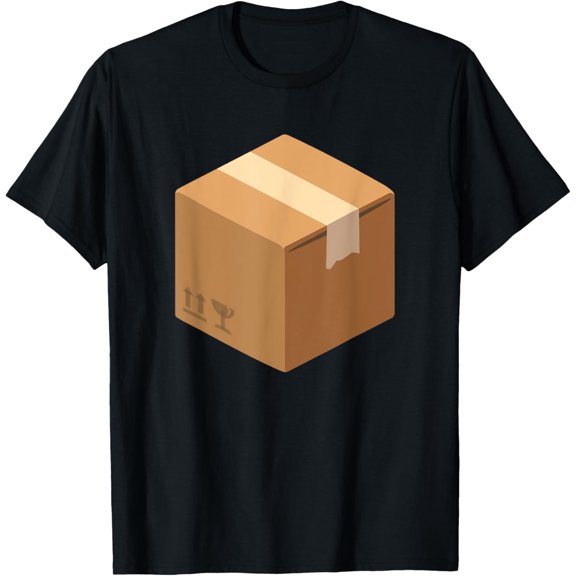 Playful Comfort Tee - Package Parcel Box Costume T-Shirt