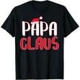 thumbnail image 1 of Playful Comfort Tee - Papa Claus T-Shirt Santa Papa Christmas Shirt T-Shirt, 1 of 4