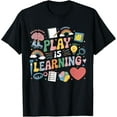 thumbnail image 1 of Playful Comfort Tee - Play Is Learning Teachers Parents Education School Educators T-Shirt, 1 of 4