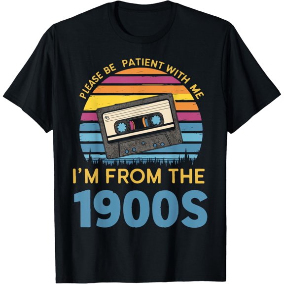 Playful Comfort Tee - Please Be Patient With Me I'm From The 1900s T-Shirt