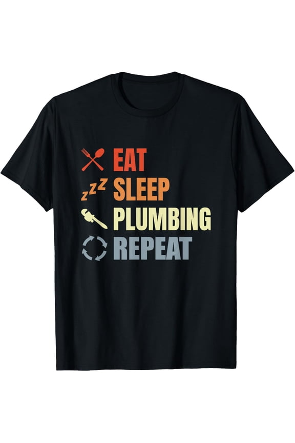 Playful Comfort Tee - Plumber Daily Schedule Plumbing Technician T-Shirt