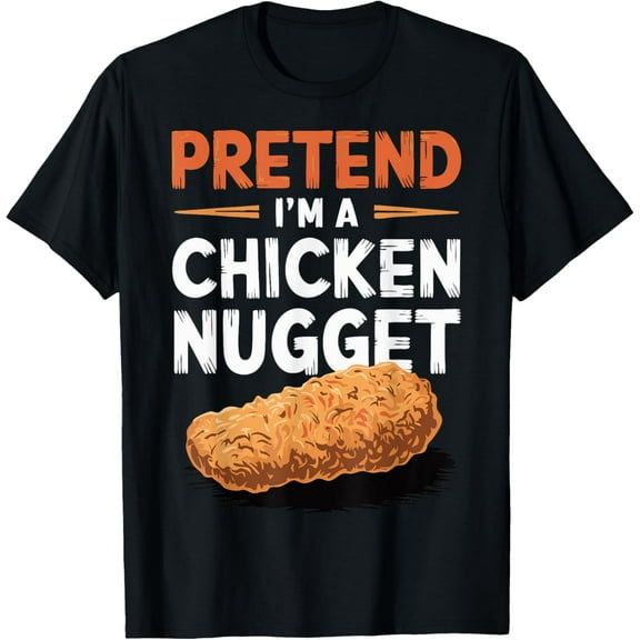 Playful Comfort Tee - Pretend I'm A Chicken Nugget T-Shirt