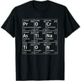thumbnail image 1 of Playful Comfort Tee - Procrastination Funny Chemical Elements Periodic Table T-Shirt, 1 of 4