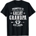 thumbnail image 1 of Playful Comfort Tee - Promoted To Great Grandpa Est 2026 Soon To Be Grandpa T-Shirt, 1 of 4