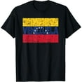 thumbnail image 1 of Playful Comfort Tee - Proud Venezuelan Flag Venezuela Venezuelan Roots T-Shirt, 1 of 4