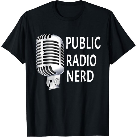 Playful Comfort Tee - Public Radio Nerd Shirt Station Listener T-Shirt