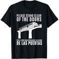 thumbnail image 1 of Playful Comfort Tee - Public Transportation Stand Clear Of The Doors Monorail T-Shirt, 1 of 4