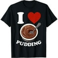 thumbnail image 1 of Playful Comfort Tee - Pudding Chocolate Dessert Snack Funny T-Shirt, 1 of 4