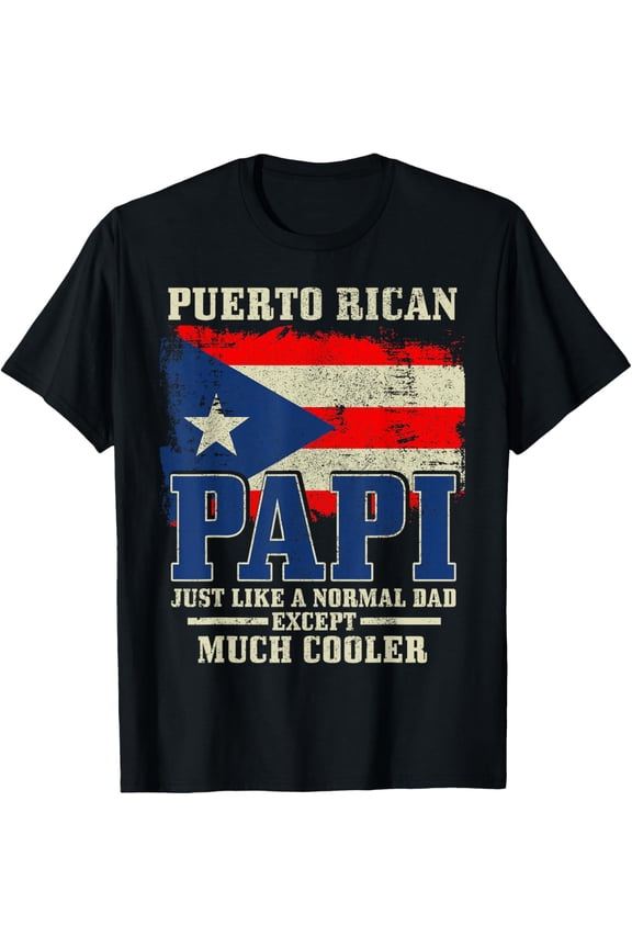 Playful Comfort Tee - Puerto Rican Papi Dad Puerto Rico Pride Boricua Father's Day T-Shirt
