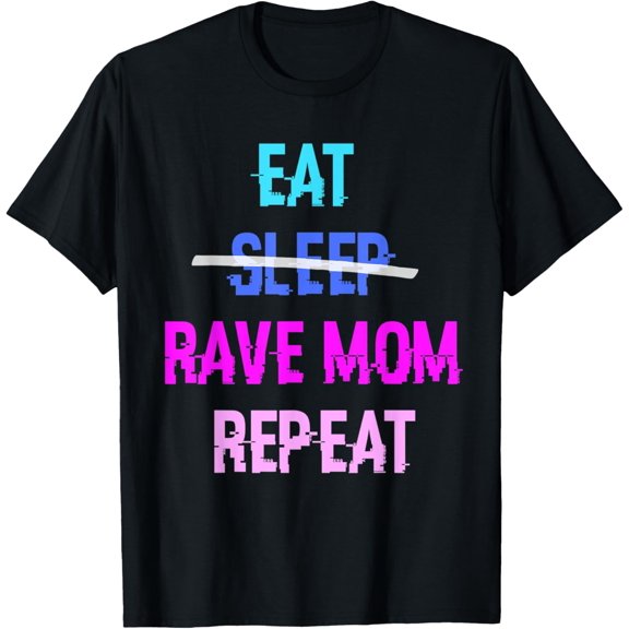 Playful Comfort Tee - Rave Mom EDM Music Costume For Festivals & Raver Moms T-Shirt