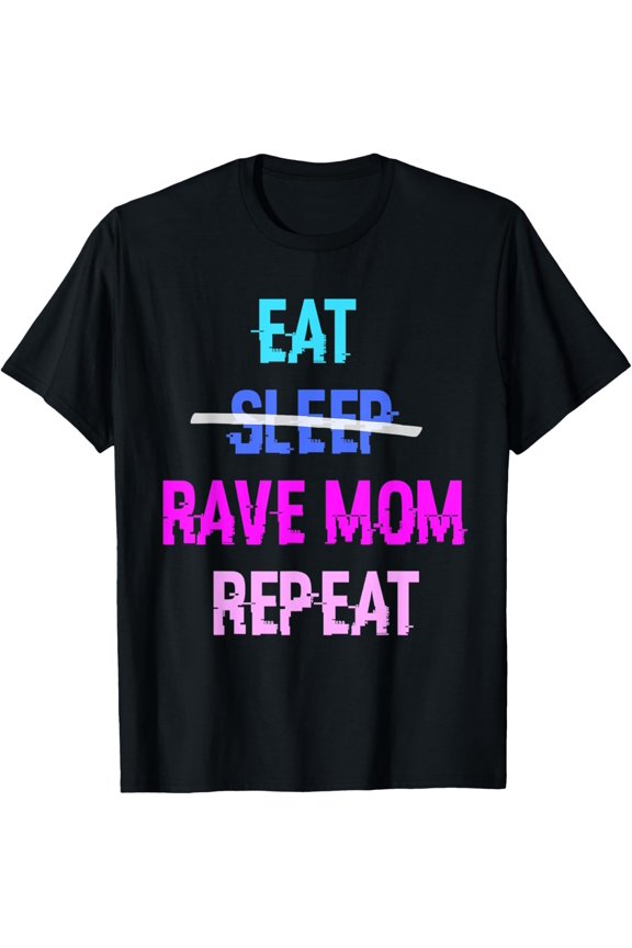 Playful Comfort Tee - Rave Mom EDM Music Costume For Festivals & Raver Moms T-Shirt