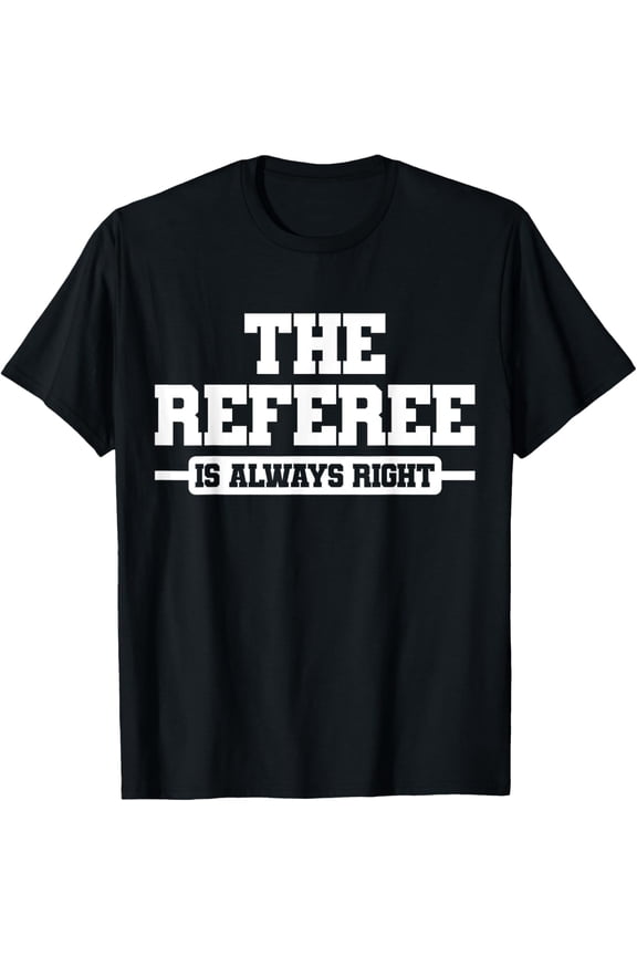 Playful Comfort Tee - Referee Ref Umpire T-Shirt