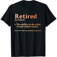 thumbnail image 1 of Playful Comfort Tee - Retirement Design For Men Women Retired Retiree Retirement T-Shirt, 1 of 4