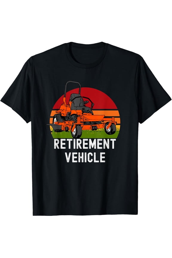 Playful Comfort Tee - Retirement Vehicle Zero Turn Mower Funny Lawn Mowing T-Shirt