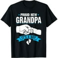 thumbnail image 1 of Playful Comfort Tee - Retro Men Proud New Grandpa It's A Boy Gender Reveal T-Shirt, 1 of 4