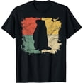 thumbnail image 1 of Playful Comfort Tee - Retro Square Ground Hog Silhouette Gift Happy Groundhog Day T-Shirt, 1 of 4