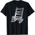 thumbnail image 1 of Playful Comfort Tee - Rocking Chair T-shirt Retro Grandpa Tee, 1 of 4