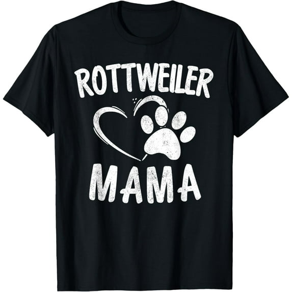 Playful Comfort Tee - Rottweiler Mama Gift Dog Lover Apparel Pet Owner Rottie Mom T-Shirt