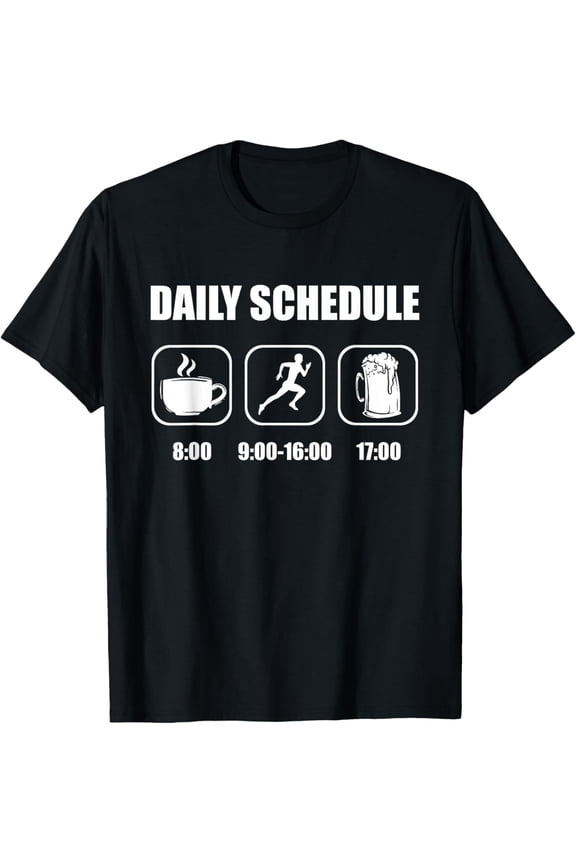 Playful Comfort Tee - Running Half Marathon Training - Daily Schedule Run Runner T-Shirt