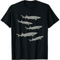 thumbnail image 1 of Playful Comfort Tee - School of White Sturgeon Fish-ing Freshwater Angler Gift T-Shirt, 1 of 4
