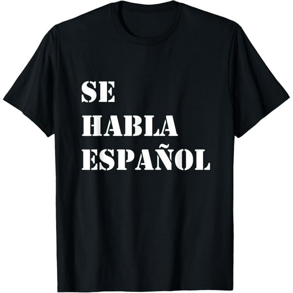 Playful Comfort Tee - Se Habla Espanol Speaking Spanish Gift T-Shirt